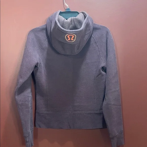 Iconic LuluLemon Zip-Up Hoodie in Dark Plum - Picture 2 of 7